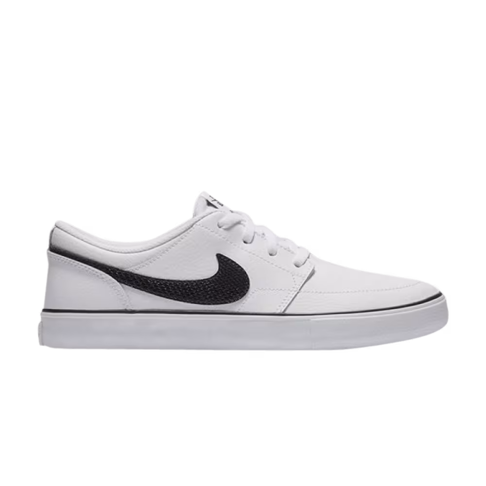 Nike Women's Portmore 2 SB White Black
