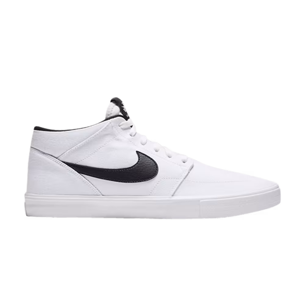 Nike Portmore 2 Solarsoft Mid SB White