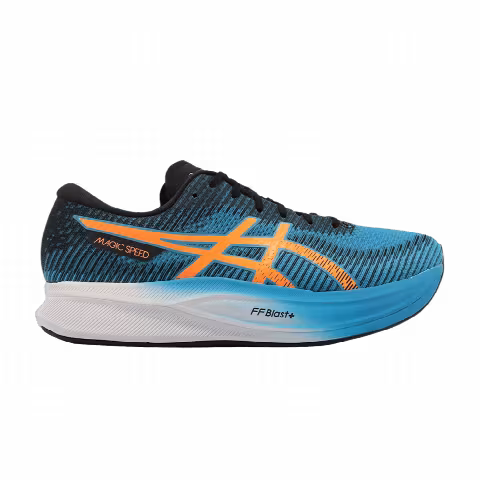 Asics Magic Speed 2 2E Wide 'Island Blue Orange Pop'