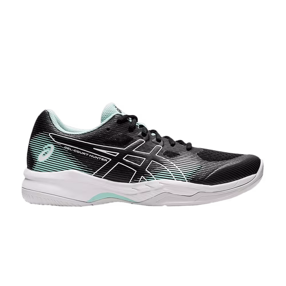 Asics Women's Gel Court Hunter 2 Black Green