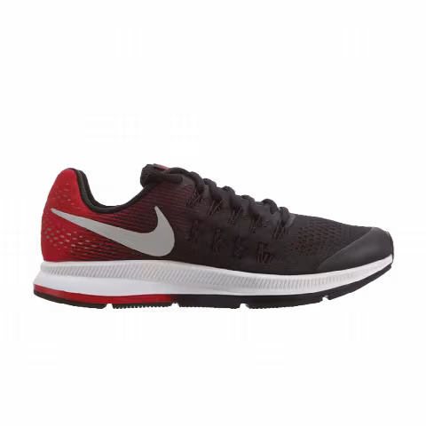 Nike Zoom Pegasus 33 GS 'Black Metallic Silver'