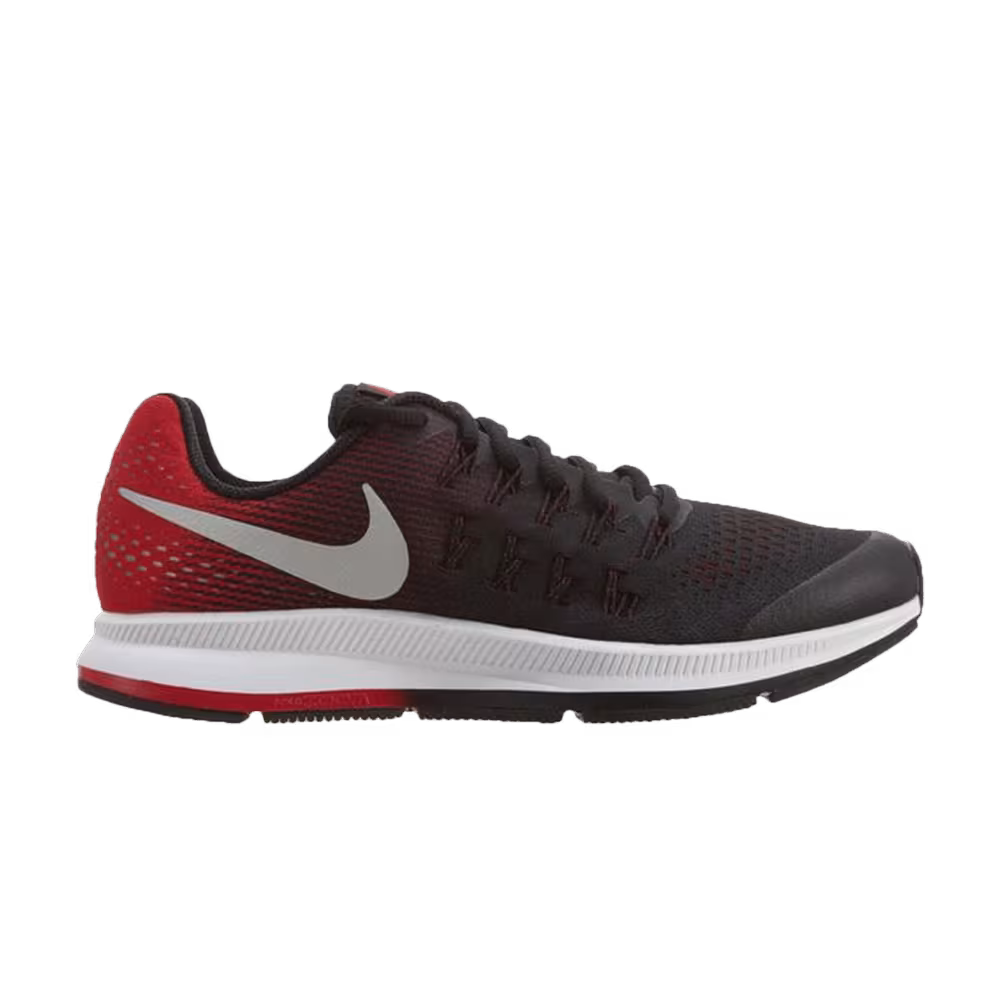 Nike Zoom Pegasus 33 GS Black Metallic Silver