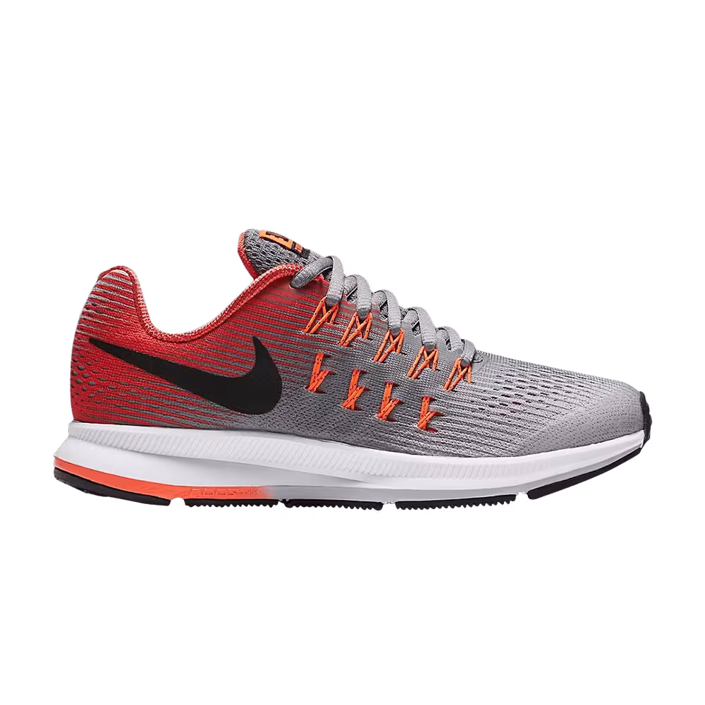 Nike Zoom Pegasus 33 GS Wolf Grey Red