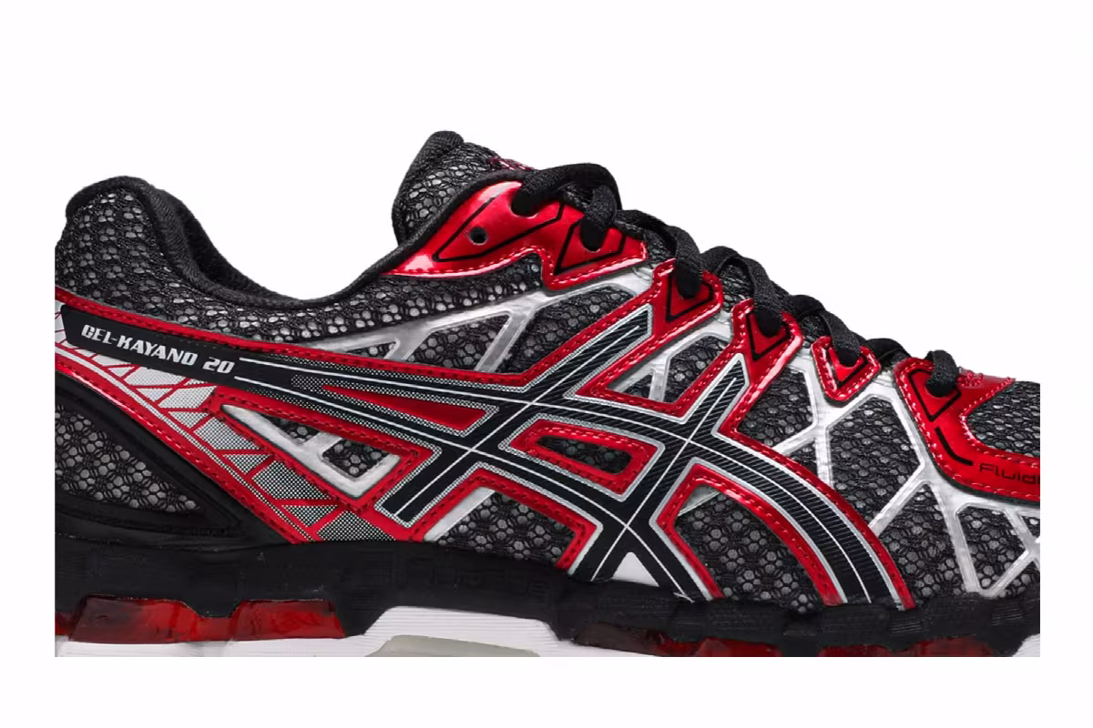 Asics Gel Kayano 20 Lightning Red, view 3