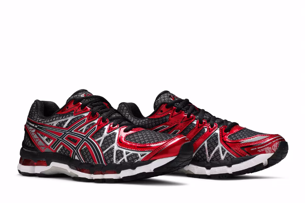 Asics Gel Kayano 20 Lightning Red, view 9