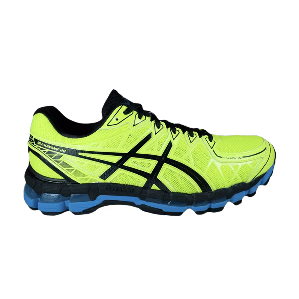 Asics Gel Kayano 20 Flash Yellow Azura Blue