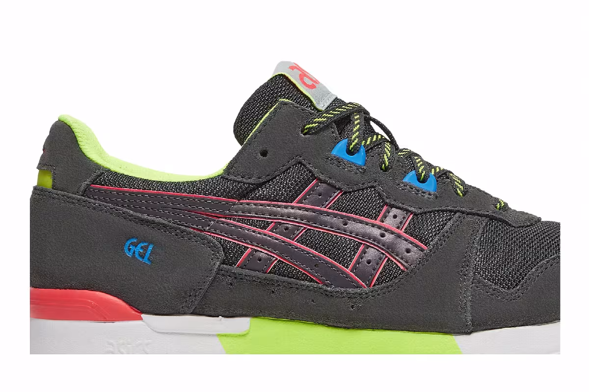 ASICS Gel Lyte Graphite Grey Laser Pink, view 3