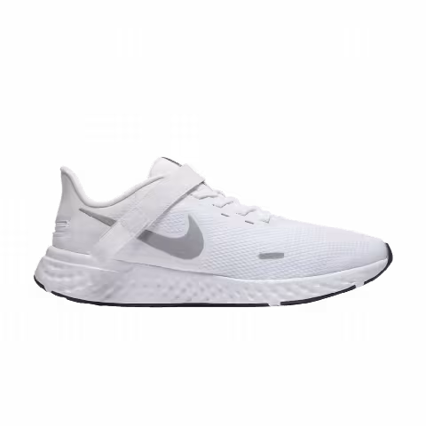 Nike Revolution 5 FlyEase 'White Metallic Silver'