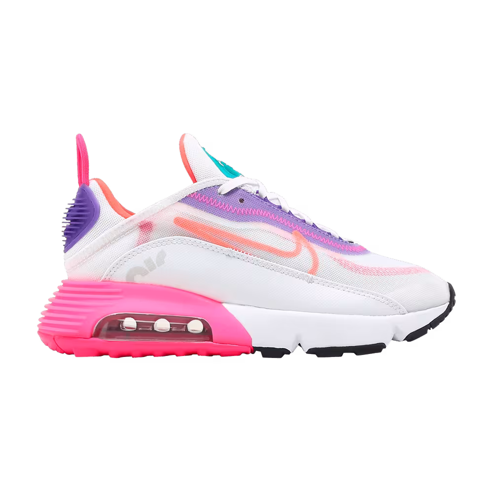 Nike Women's Air Max 2090 White Hyper Orange
