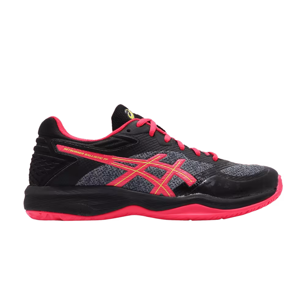 Asics Women's Gel Netburner Ballistic FF Black Laser Pink