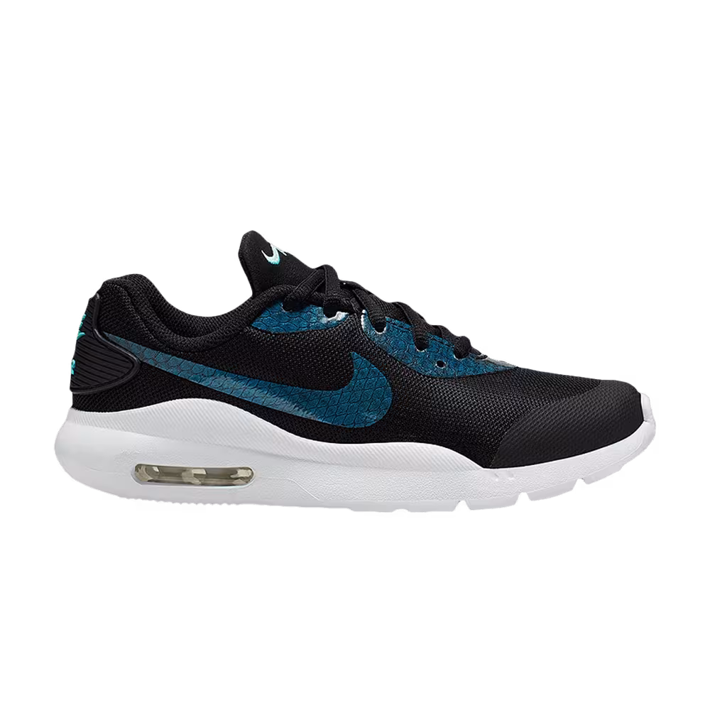 Nike Air Max Oketo SE GS Black Aurora Green