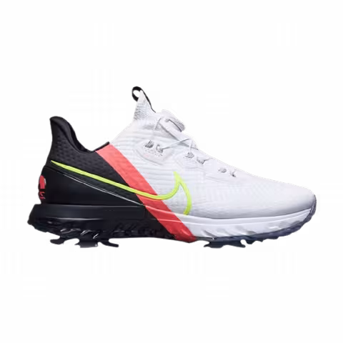 Nike Air Zoom Infinity Tour BOA 'White Volt Flash Crimson'