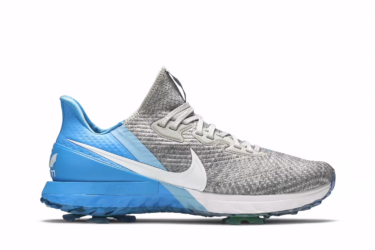 Nike Air Zoom Infinity Tour Grey Fog University Blue, view 2