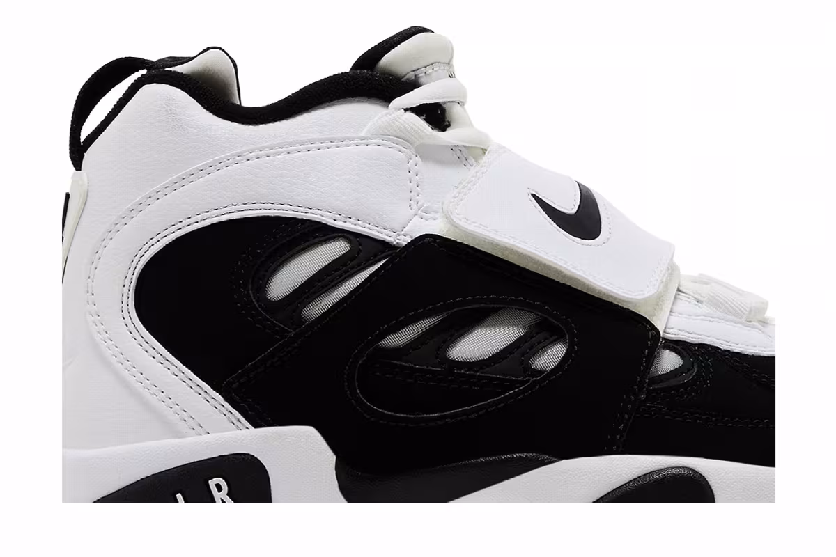 Nike Air Diamond Turf 2 White Black, view 3