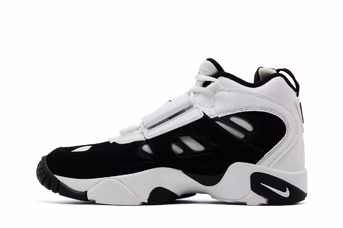 Nike Air Diamond Turf 2 White Black, view 4