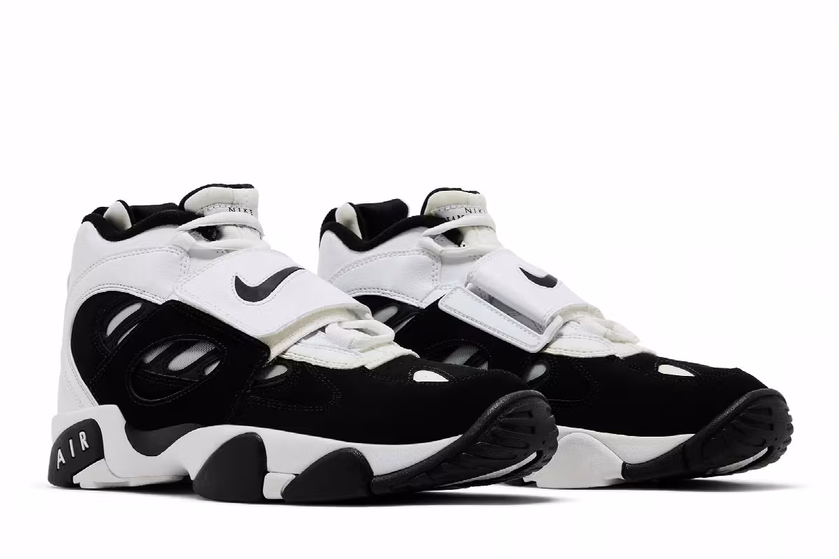 Nike Air Diamond Turf 2 White Black, view 9