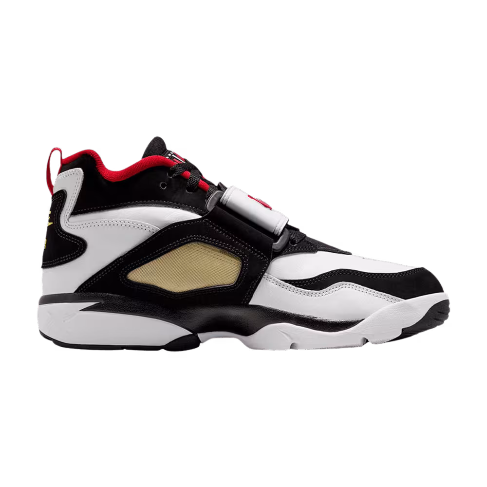 Nike Air Diamond Turf White Fire Red Black
