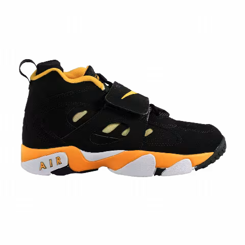 Nike Air Diamond Turf 2 GS 'Black Yellow'