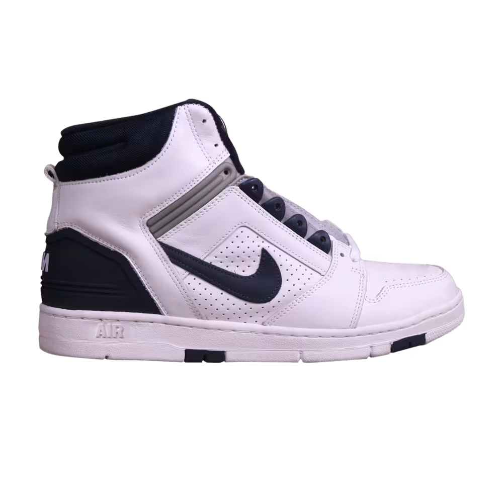 Nike Air Force 2 High White College Navy