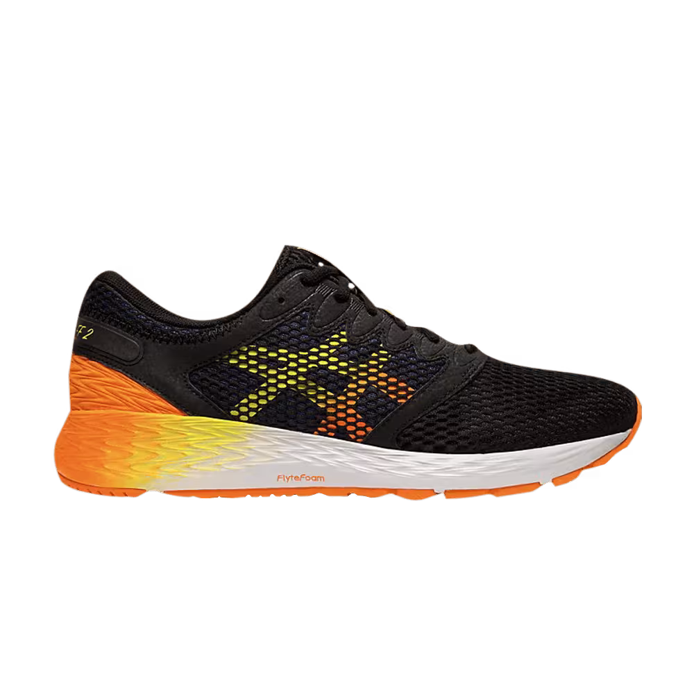 Asics RoadHawk FF 2 Black Shocking Orange