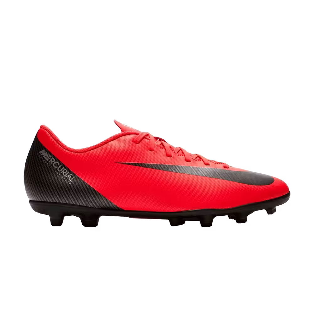 Nike Vapor 12 Club CR7 FG MG Solar Red Black