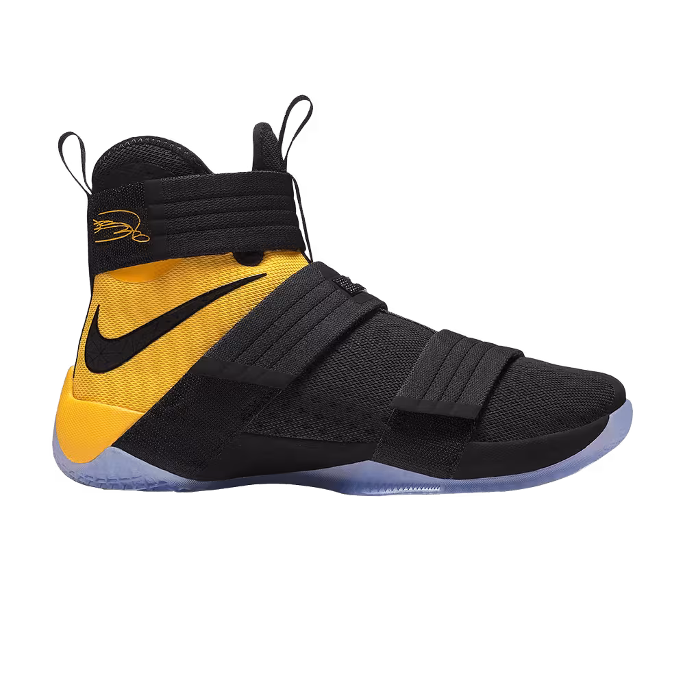 Nike LeBron Soldier 10 GS Black University Gold