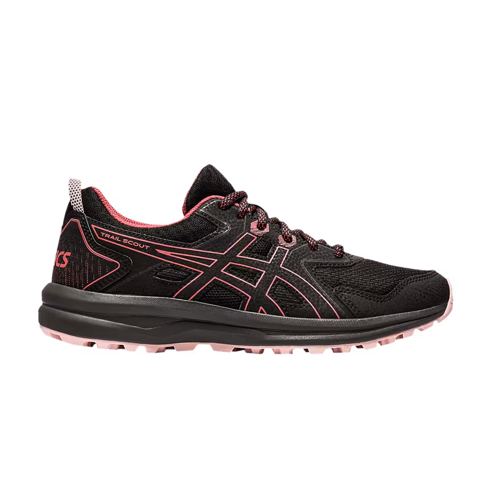 Asics Women's Trail Scout Black Dried Rose
