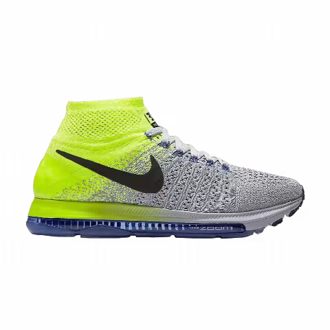 Nike Wmns Zoom All Out Flyknit 'Wolf Grey Volt'