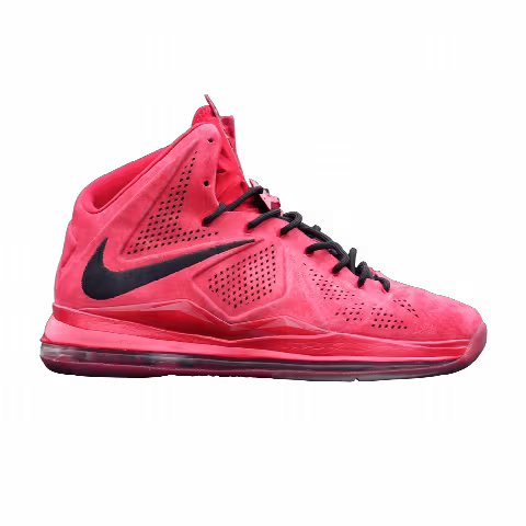 Nike LeBron 10 EXT 'Red Suede' Sample