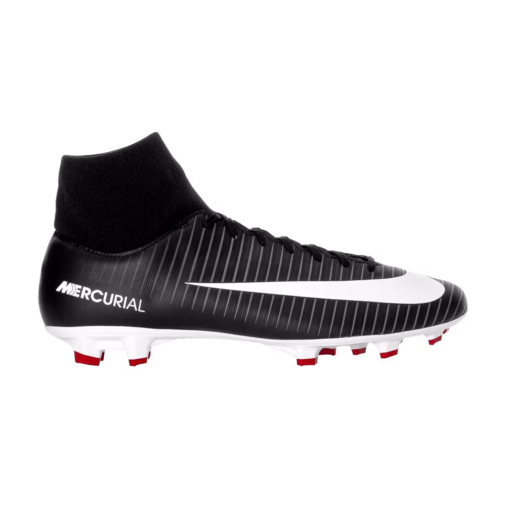 Nike Mercurial Victory 6 DF FG Black Dark Grey