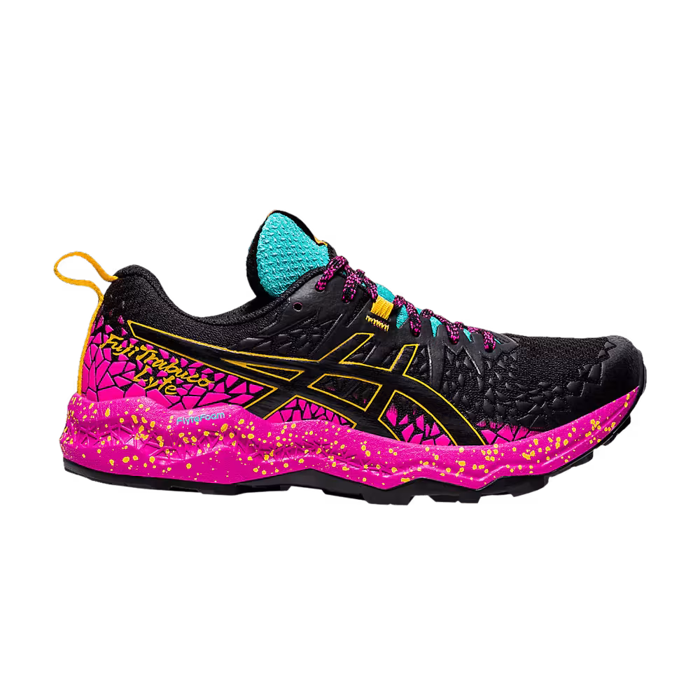 Asics Women's FujiTrabuco Lyte Black Pink Glo