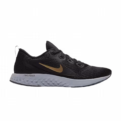 Nike Wmns Legend React 'Black Metallic Gold'