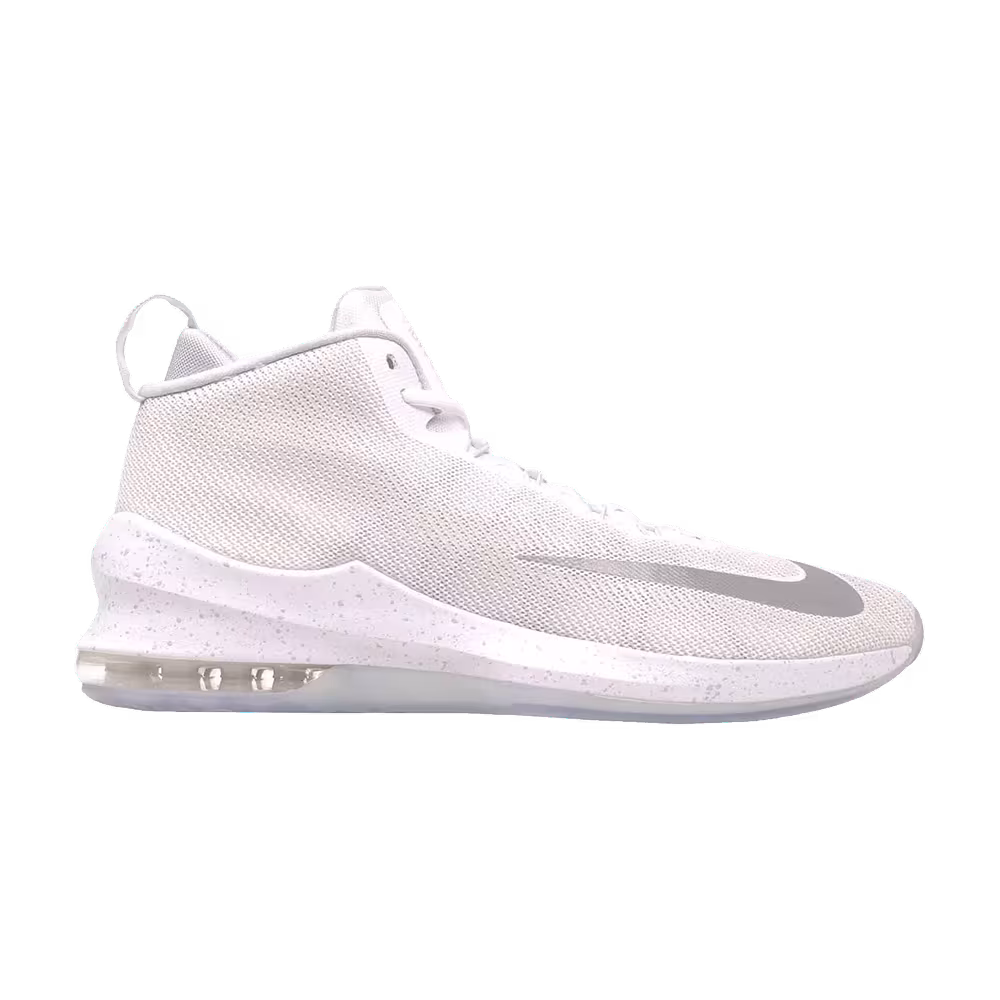 Nike Air Max Infuriate Mid Premium White Silver