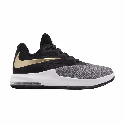 Nike Air Max Infuriate 3 Low 'Black Metallic Gold'
