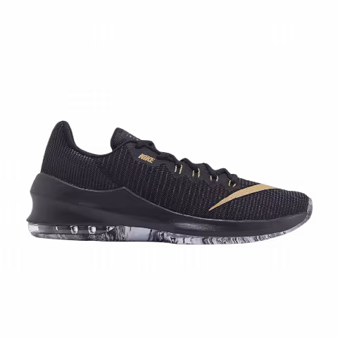 Nike Air Max Infuriate 2 Low 'Black Metallic Gold'