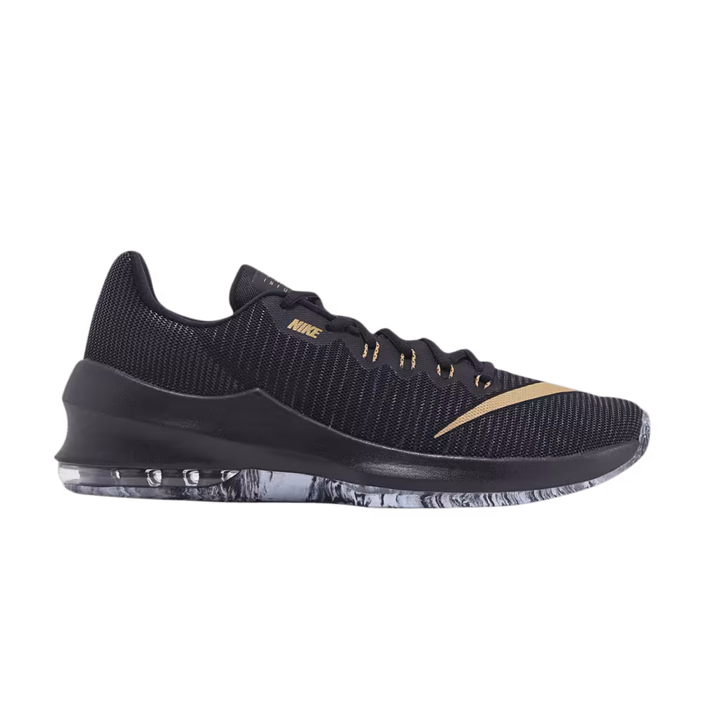 Nike Air Max Infuriate 2 Low Black Metallic Gold