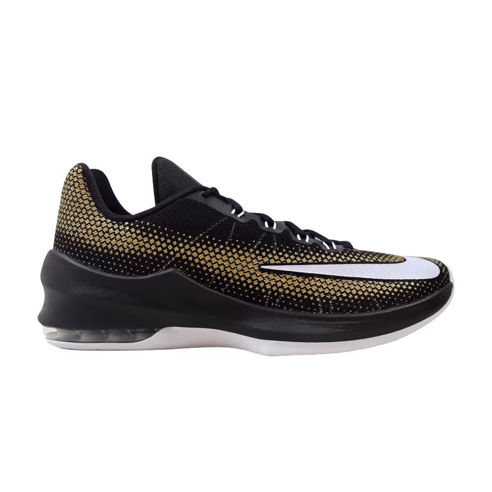 Nike Air Max Infuriate Low Black White Gold