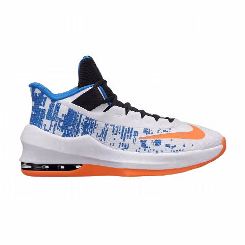 Nike Air Max Infuriate 2 Mid GS 'White Blue Cone'