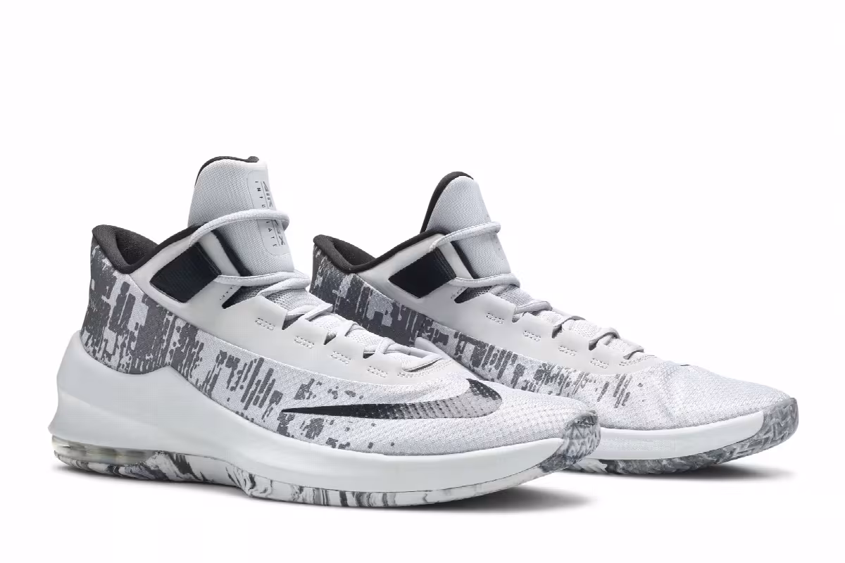 Nike Air Max Infuriate 2 Mid Wolf Grey, view 9