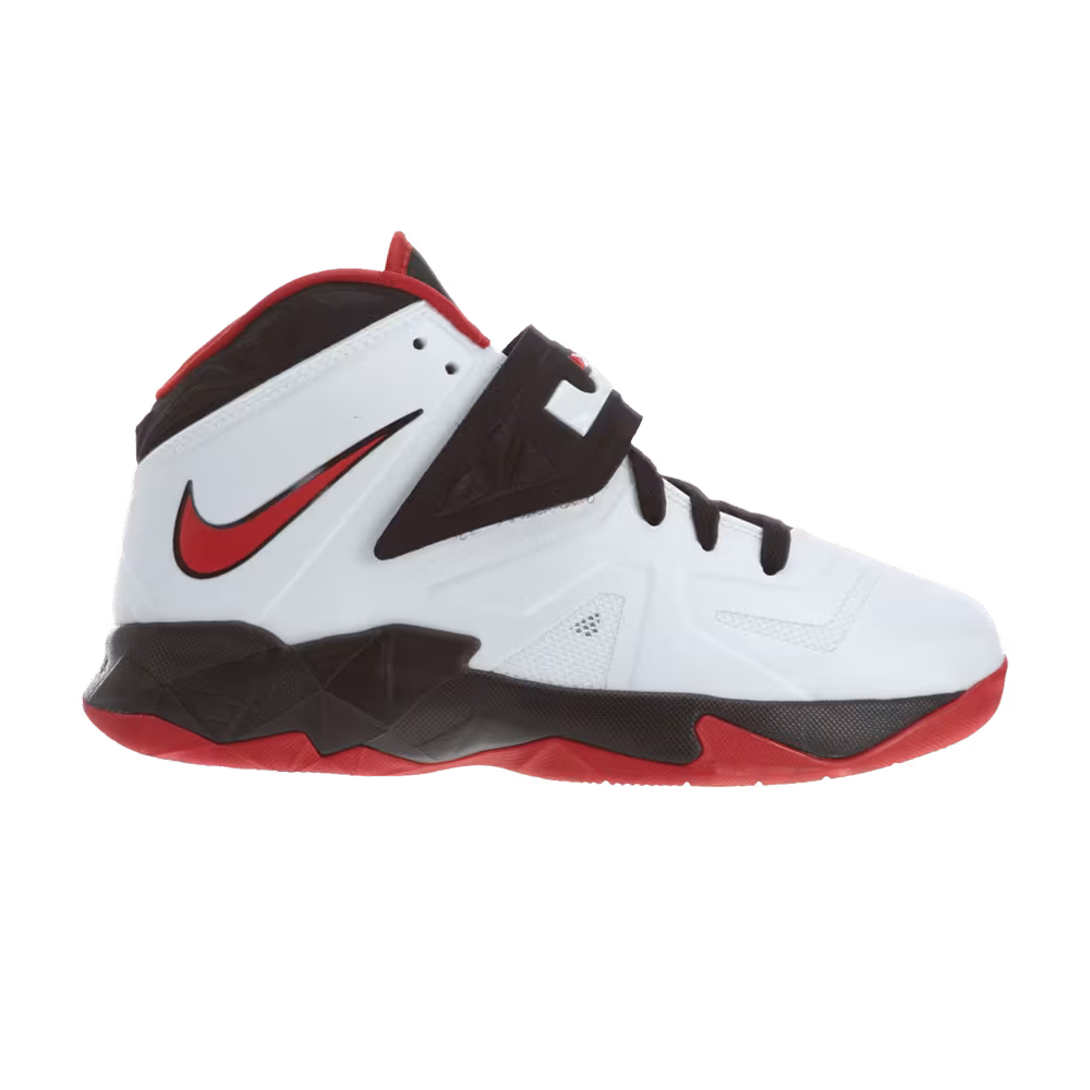 Nike LeBron Zoom Soldier 7 GS White University Red