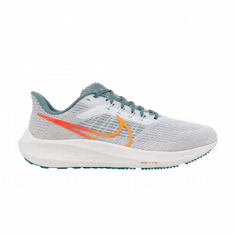 Nike Air Zoom Pegasus 39 4E Wide 'Pure Platinum Total Orange'