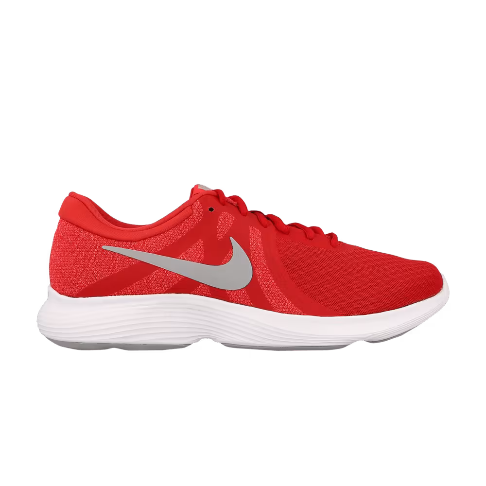 Nike Revolution 4 University Red Wolf Grey