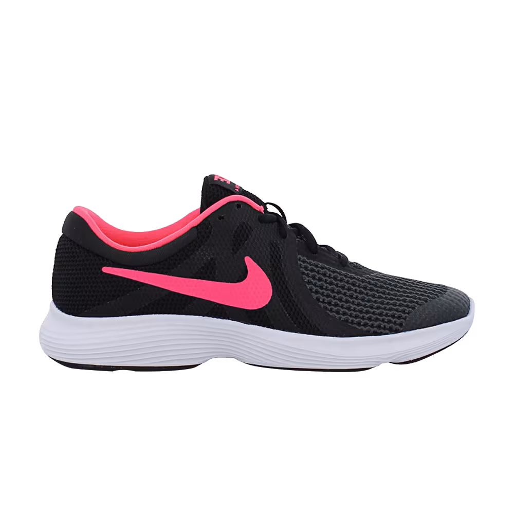 Nike Revolution 4 GS Black Racer Pink