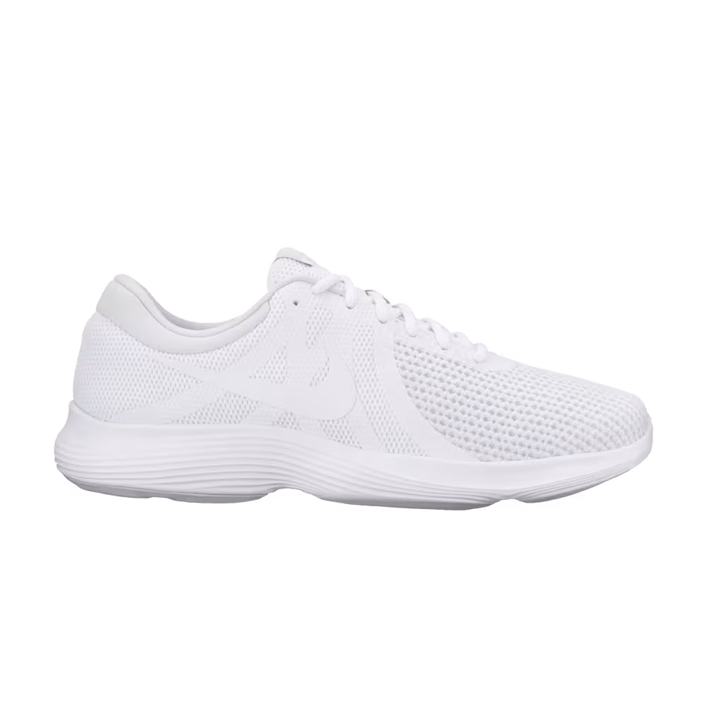 Nike Revolution 4 4E Wide Triple White