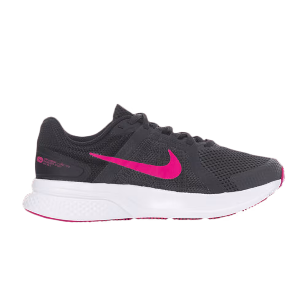 Nike Women's Run Swift 2 Wide Dark Smoke Grey Fireberry