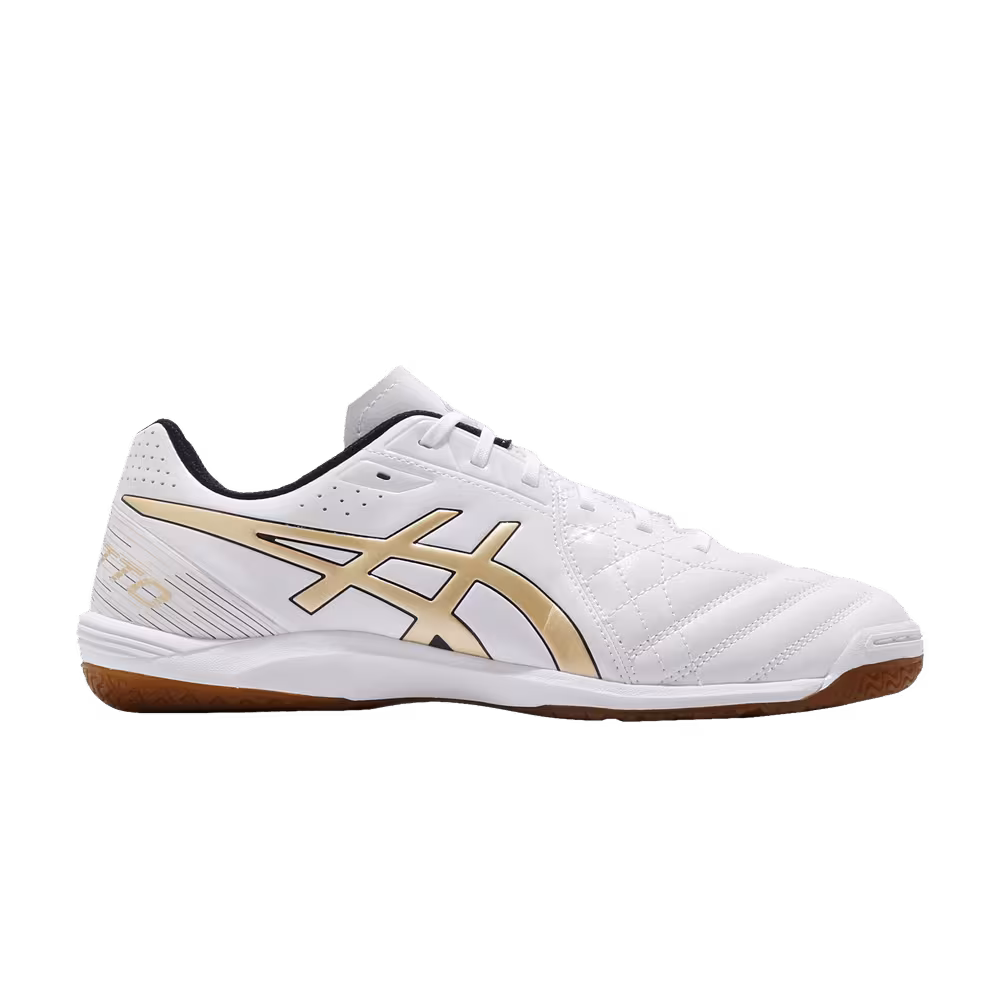 Asics Calcetto WD 8 2E Wide White Champagne