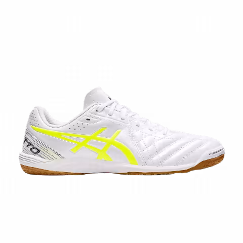 Asics Calcetto WD 8 2E Wide 'White Safety Yellow'