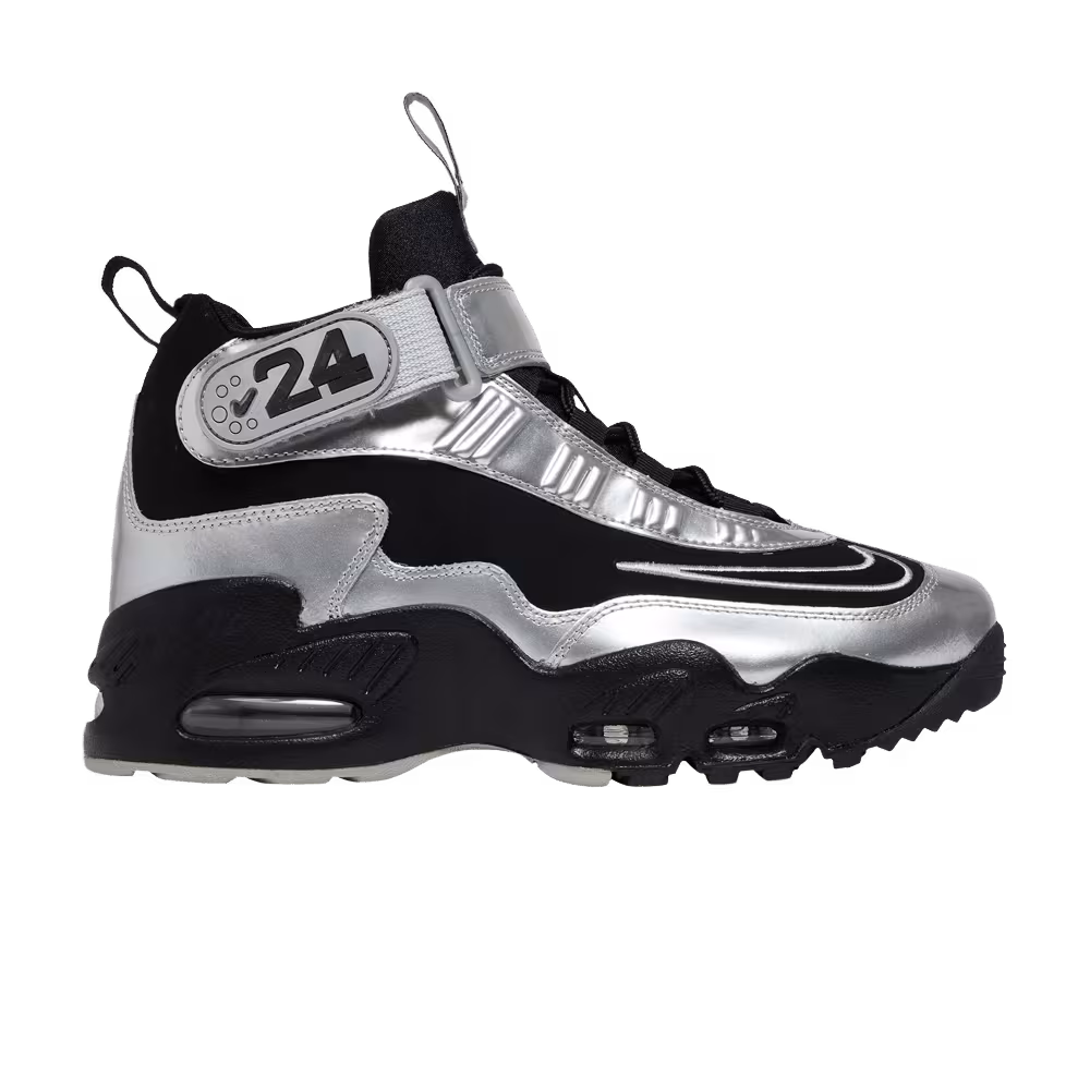 Nike Air Griffey Max 1 GS Black Metallic Silver