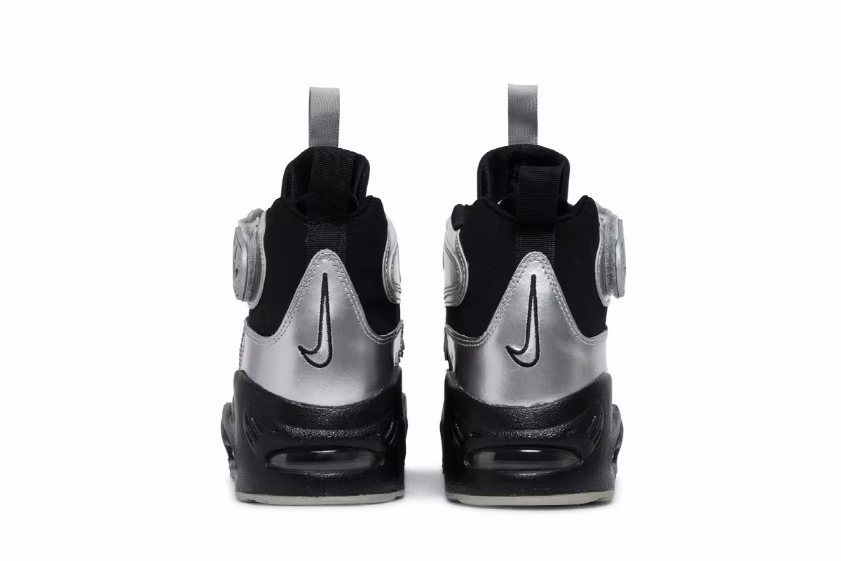 Nike Air Griffey Max 1 GS Black Metallic Silver, view 7