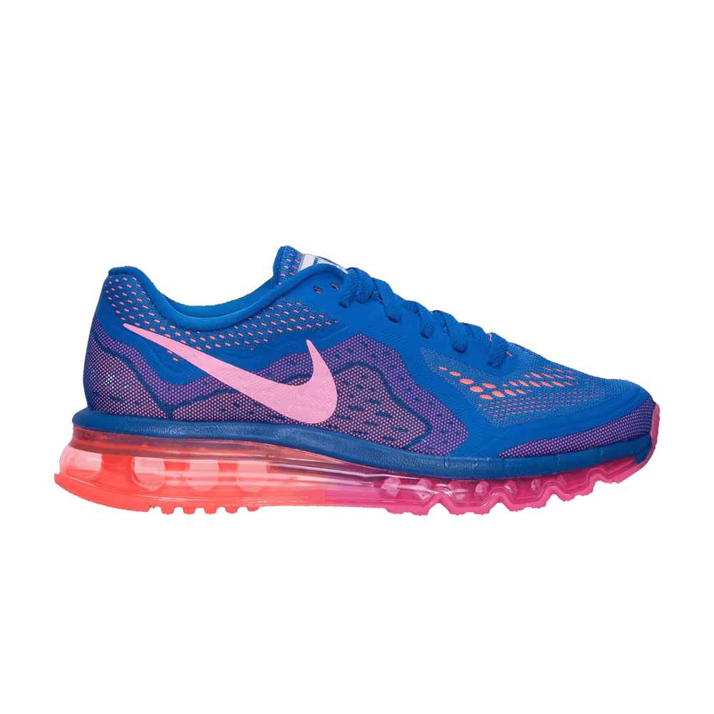 Nike Women's Air Max 2014 Game Royal Hyper Pink